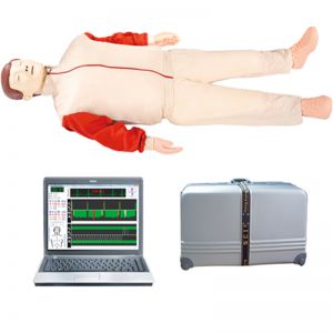 Advanced computer cardiopulmonary resuscitation simulator (computer control)